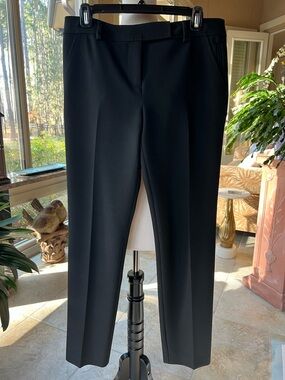 Trina Turk classic black slacks, size 8.